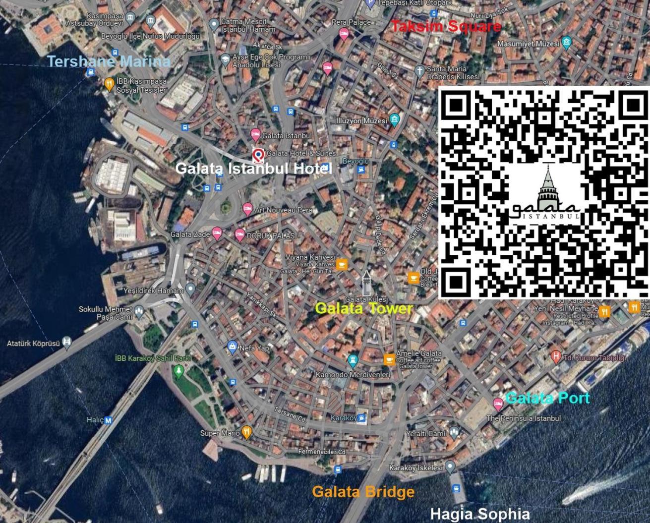 Galata Istanbul Hotel Exteriör bild